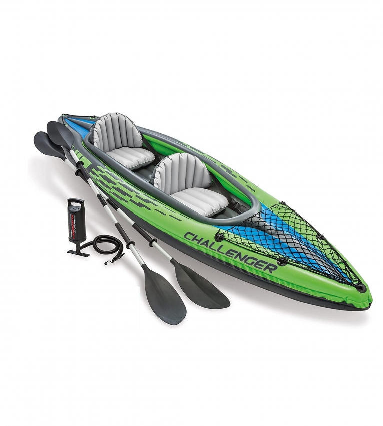 Intex 68306 Inflatable Challenger K2 Boat Set