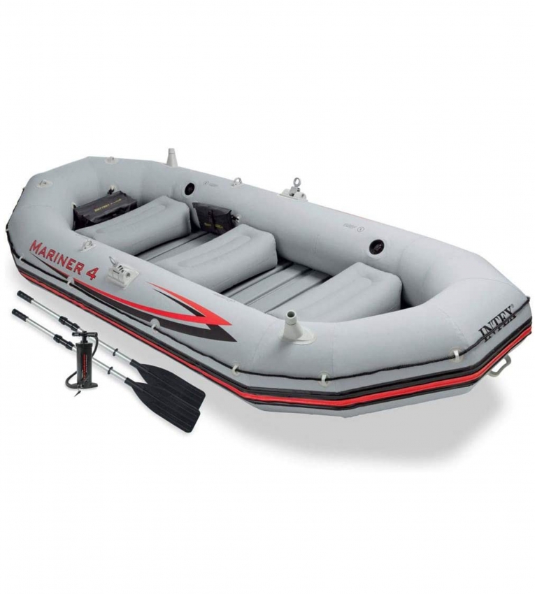 Intex Mariner 4 Rigid Inflatable Boat Set - 68376