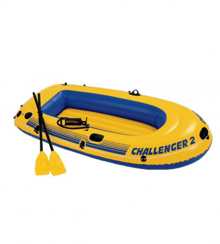 Intex Challenger 2 Boat Set 