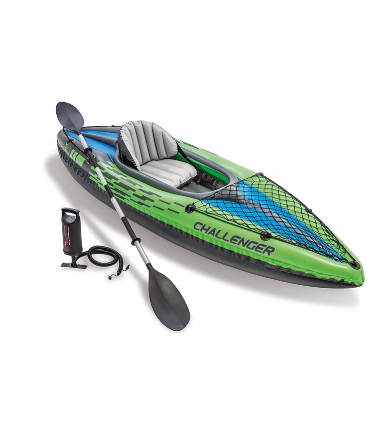 Intex 68305 Inflatable Challenger K1 Boat Set