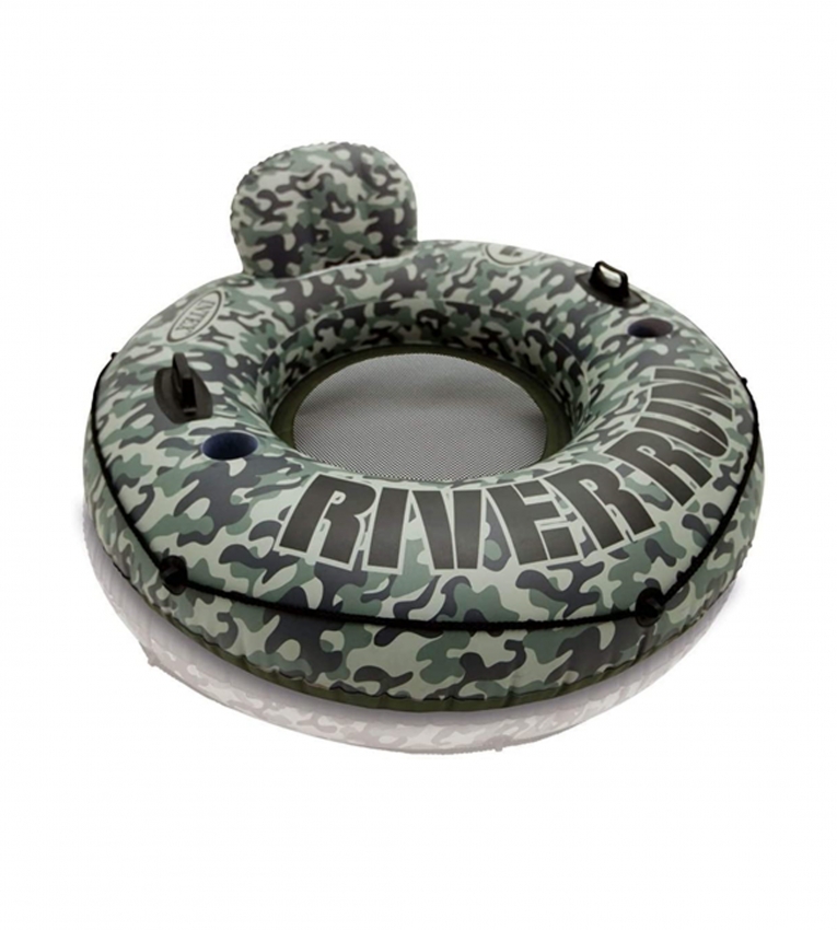 Intex Camo River Run I Inflatable Floating Tube Raft 58835EP