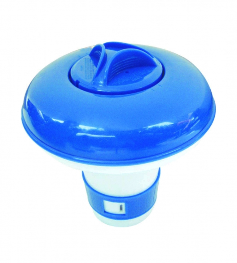 Pool Chlorine Dispenser Floating Chemical Dispenser for Outdoor Indoor Swimming Pools Spas Hot Tubs Fish Ponds